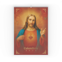 Calendário de Parede 2027 - Sagrado Coração de Jesus