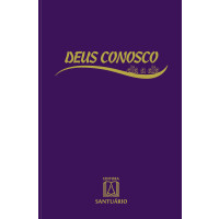 Capa Deus Conosco - Dia a Dia - Roxa - Covencional