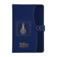 Diário Deus Conosco 2027 - Luxo Azul