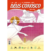 DEUS CONOSCO DIA A DIA – Letras Grandes – Fevereiro 2027