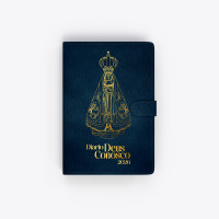 Diário Deus Conosco 2026 - Luxo Azul