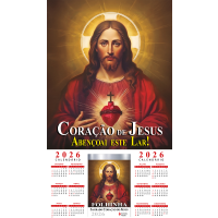 Folhinha de Sagrado Coração de Jesus - 2026
