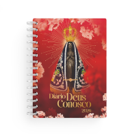 Diário Deus Conosco 2026 - Coração de Mãe - Wire-o