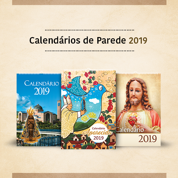 Calendário de parede 2019
