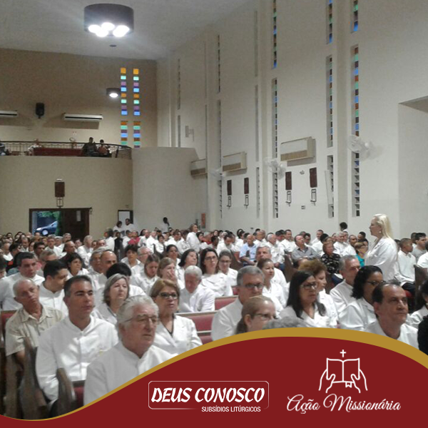 Ministros da Eucaristia da Paróquia Nossa Senhora Mãe da Igreja em Presidente Prudente