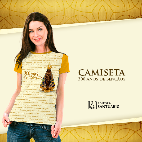 Camisetas Exclusivas - 300 anos de bençãos